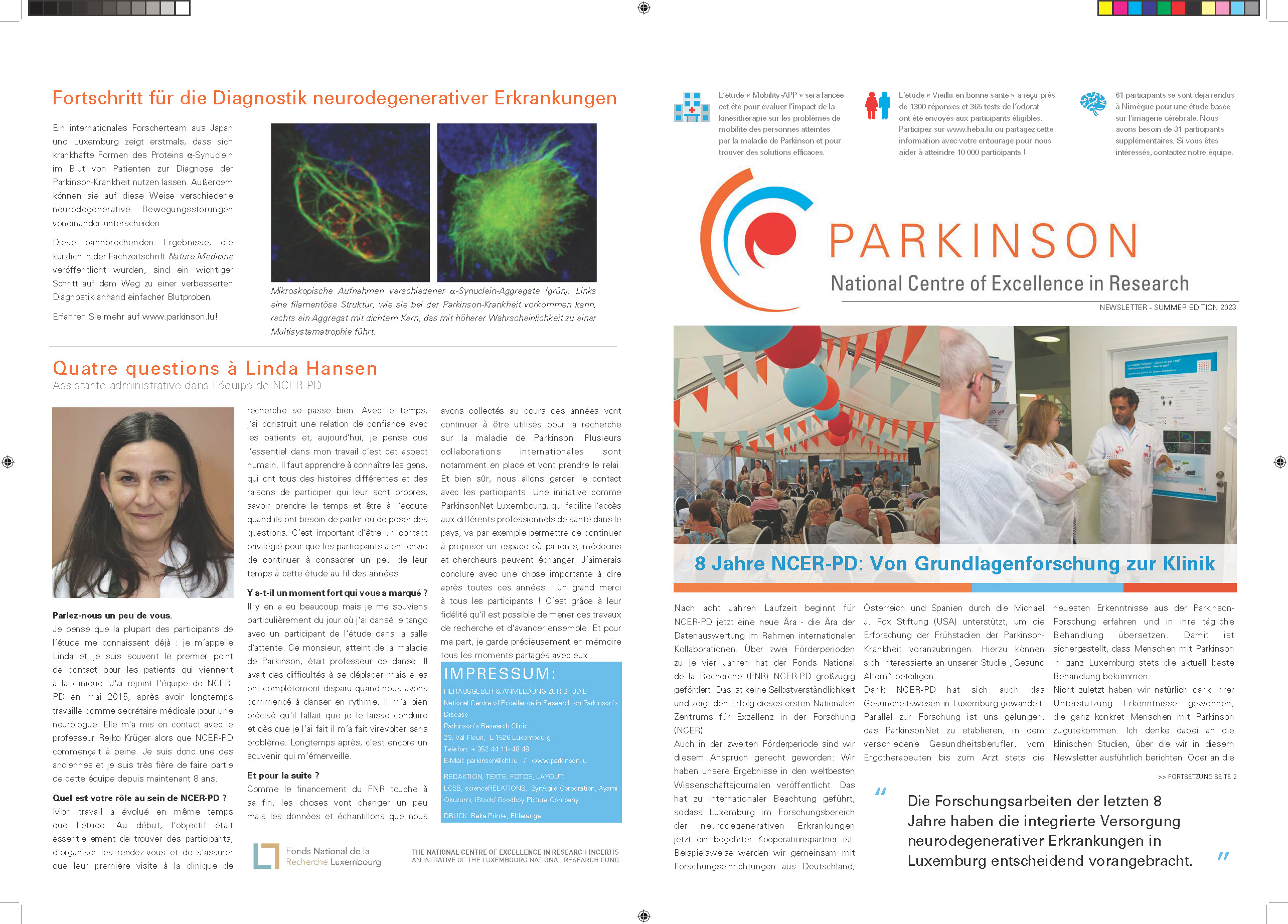 NCER-PD newsletter Summer 2022